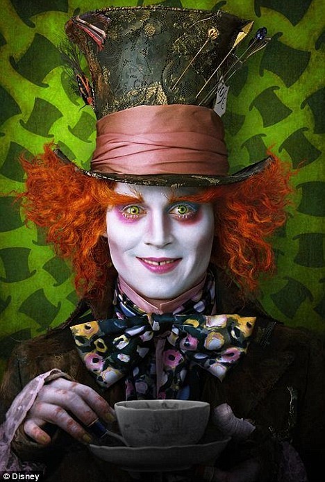 johnny depp mad hatter