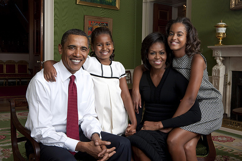 Official Obama Family portrait